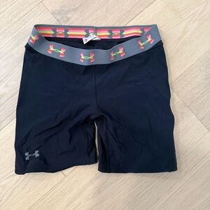 🎂Under Armour - Black Softball Sliding Shorts - M